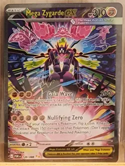 Pokemon Mega Evolutions Perfect Order Mega Zygarde Ex SIR - Image 2