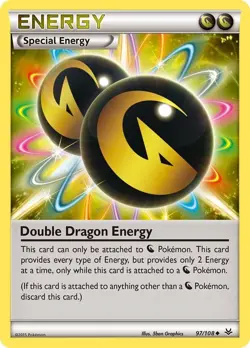 Pokemon TCG - Double Dragon Energy 97/108 - Uncommon Roaring Skies [Heavy Play] - Image 1