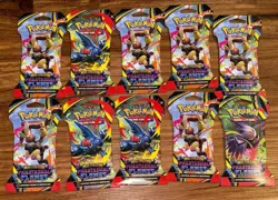 Pokemon Phantasmal Flames Sleeved Booster Packs x10 New Factory Sealed - Image 1