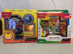Pokemon First Partner Illustration Collection Series 1 & 2026 Day Box read below - Image 1