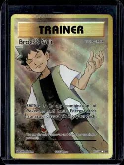 2016 Pokemon XY Evolutions Brock's Grit Full Art #107/108 - Image 1