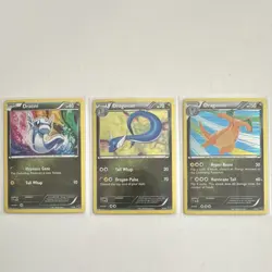 Pokemon TCG Holo Lot of 3: Dratini, Dragonair, Dragonite 2/20, 3/20, 5/20 - Image 1