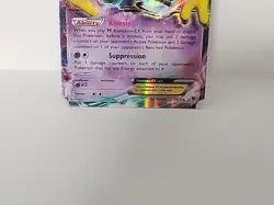 2016 Pokemon TCG XY Fates Collide Alakazam EX 25/124 LP - Image 3