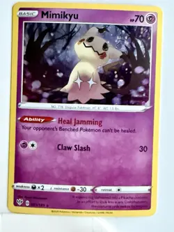 🇨🇦Pokemon Darkness Ablaze "Mimikyu" 81/189 / Holo Rare LP - Image 1