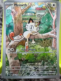 Me02: Phantasmal Flames Pokemon TCG Meowth 106/094 - Image 1