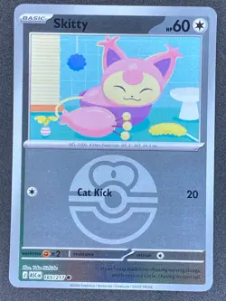 Pokemon Skitty Love Ball Reverse 165/217 ASC Ascended Heroes NM - Image 1