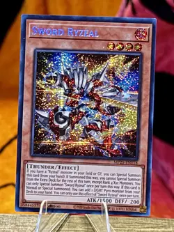 Yu-Gi-Oh! Sword Ryzeal Prismatic Secret Rare 1st Edition MP25-EN118 MINT / NM - Image 1