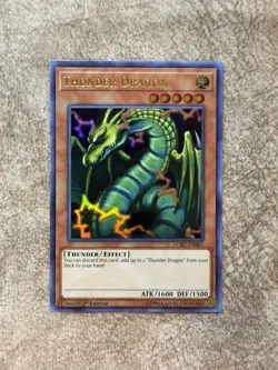 Yu-Gi-Oh! Thunder Dragon - 1st Edition - LCKC-EN067 - Image 1