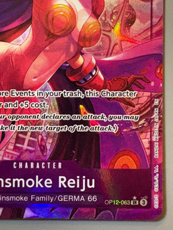 Vinsmoke Reiju OP12-63 SR One Piece TCG Legacy of the Master - Image 5