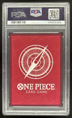2022 One Piece Paramount War Sanji Leader Alt Art #OP02-026 PSA 10 GEM MINT - Image 2
