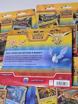 Lot of 5 Pokemon Enhanced 2-Pack Blister Articuno Zapdos Moltres Astral Silver - Image 2