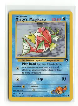 MISTY'S MAGIKARP 88/132 GYM CHALLENGE POKEMON TCG LP - Image 1