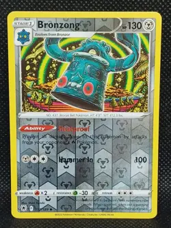 Bronzong 112/189 Reverse Holo - Pokemon SWSH10 Astral Radiance M/NM - New - Image 1