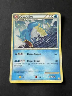 ✨🌊Gyarados Holo Rare🌊✨ 4/123 Pokemon TCG HeartGold SoulSilver - Image 1