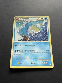 ✨🌊Gyarados Holo Rare🌊✨ 4/123 Pokemon TCG HeartGold SoulSilver - Image 3