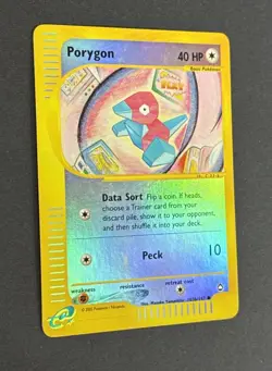 Porygon 103b/147 Reverse Holo Foil 2002 WOTC Pokemon Aquapolis - Image 2