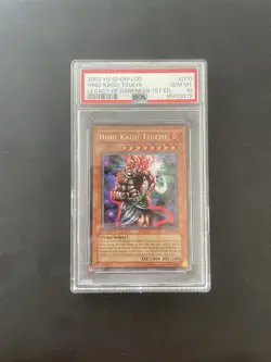 Hino Kagu-Tsuchi LOD-070 1st Edition - Ultra Rare Yugioh PSA 10 Gem Mint - Image 1