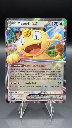 Meowth EX #062/088 | Double Rare | Pokemon ME03: Perfect Order | Holo | NM - Image 1