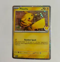 Pikachu 51/162 Stamped 2026 Pokemon Day 30th Anniversary Promo TCG - Image 1