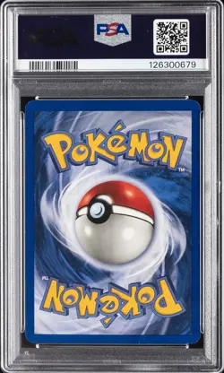 2002 POKEMON LEGENDARY COLLECTION #4 DARK BLASTOISE-REVERSE FOIL PSA 8 - Image 2
