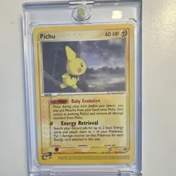 Pokemon Pichu 20/100 EX Sandstorm Rare - Image 1