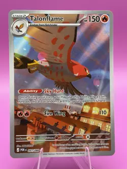 Pokemon TCG Talonflame 091/088 English NM Perfect Order Mega Evolution IR - Image 1