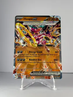 HOOPA EX 098/182 DOUBLE RARE PARADOX RIFT POKEMON NEAR MINT - Image 1