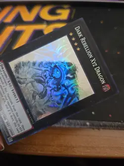 Yugioh! Dark Rebellion Xyz Dragon - NECH-EN053 - Ghost Rare - Unlimited LP - Image 3