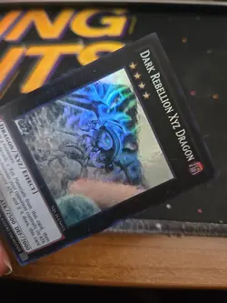 Yugioh! Dark Rebellion Xyz Dragon - NECH-EN053 - Ghost Rare - Unlimited LP - Image 4