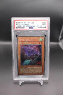 2003 Yu-Gi-Oh! Yata-Garasu 1st ED. LOD-000 PSA 9 - Image 1
