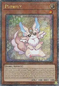 Purrely (Quarter Century Secret Rare)-Quarter Century Secret Rare - 1st Editi... - Image 1