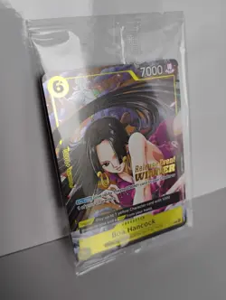 One Piece Boa Hancock Pre Release Event Winner P-115 Sealed Holo Stamp sealed - Image 3