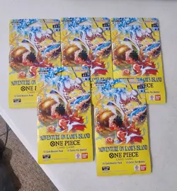 One Piece TCG OP15-EB04 Lot Of 5 Sleeve Booster English - Image 1