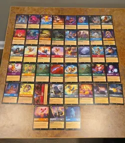 Lot of 43 Lorcana Cards - Some Foil, Rare, Super Rare, Uncommon and Common - Image 1