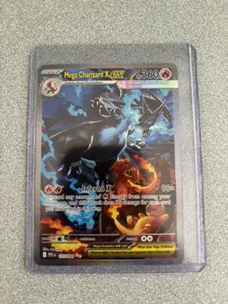 Mega Charizard x EX 125/094 SIR Phantasmal Flames Pokemon TCG Cards English NM - Image 2
