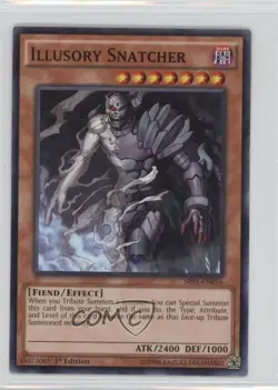 Illusory Snatcher 1st Ed. YuGiOh Emperor of Darkness Structure Deck #SR01-EN016 - Image 1