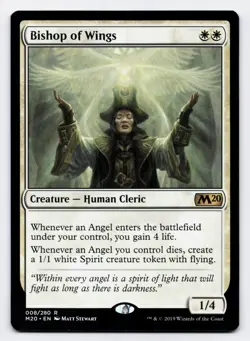 Bishop of Wings [008/280] M20 Rare Non-Foil [MTG Card English] - Image 1