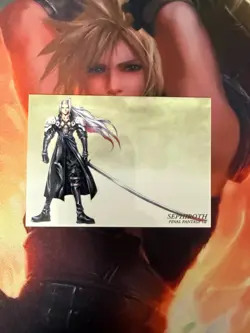 #063 Sephiroth Final Fantasy Art Museum Card Square Enix - Image 1