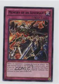 Memory of an Adversary (Black Rare) 1st Ed. YuGiOh Battle Pack 2: War the Gits - Image 1