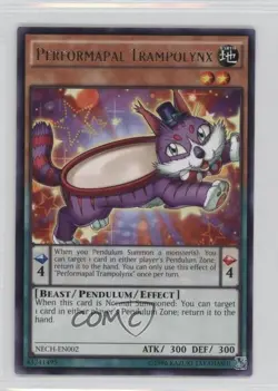 Performapal Trampolynx Unlimited YuGiOh The New Challengers #NECH-EN002 - Image 1