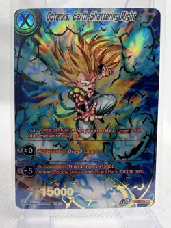 Gotenks, Earth-Shattering Might BT11-003 SPR Dragon Ball Super Card Game TCG - Image 1