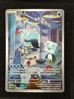 Eiscue 205/193 Sv02: Paldea Evolved Holo Pokemon TCG Card NM/M Condition - Image 1