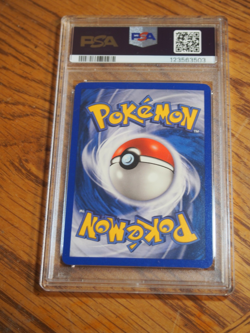 Pokemon 2004 Fire Red Leaf Green Charmander reverse foil card, PSA 8 - Image 3