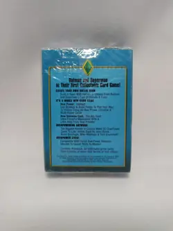 SEALED 1996 Fleer DC OverPower Batman Superman OverPower Card Game Starter Deck - Image 3
