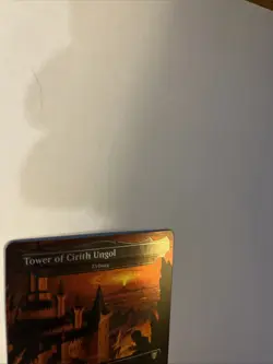 Tower Of Cirith Ungol Urborg Borderless Foil Card #0519 MTG LP - Image 3