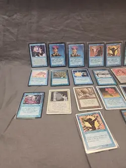 Lot of 23 Assorted Vintage Magic The Gathering Cards (Foreign Black Border) - Image 2