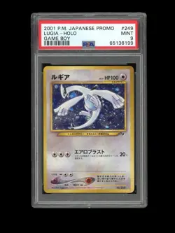 Pokemon PSA 9 MINT 2001 Lugia Gameboy Japanese Promo Card GB - Image 1