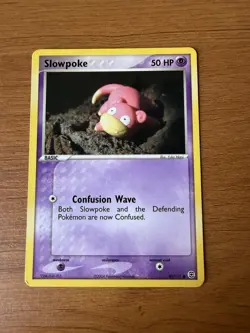 Slowpoke 80/112 EX FireRed LeafGreen Common Pokemon Card 2004 English - Image 1