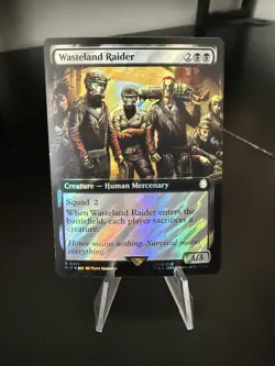 Wasteland Raider Extended Art Surge Foil - PIP 0911 - NM - MTG Magic - Image 1