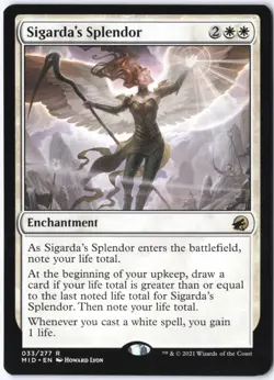 Sigarda's Splendor R Innistrad: Midnight Hunt 33 LP - Image 1